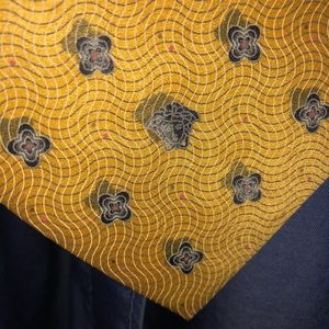 Versace Gold Medusa head wavy design